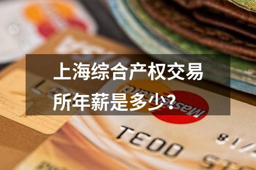 上海综合产权交易所年薪是多少？